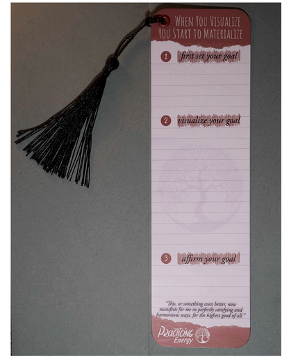 Visualization Goal-Setting Bookmarks by Practicing Energy