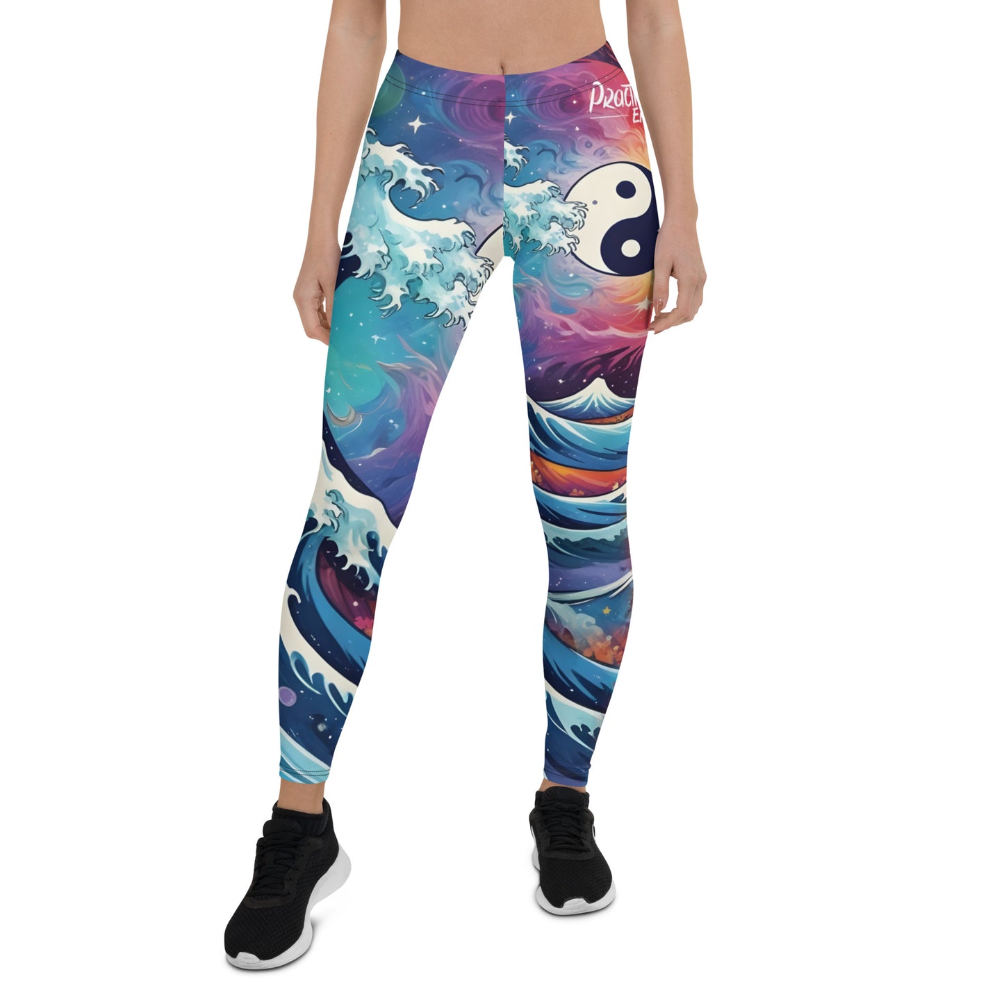 Cosmic Flow Yin Yang Chakra Leggings