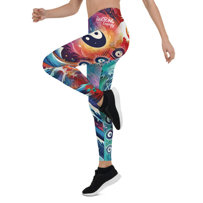 Cosmic Flow Yin Yang Chakra Leggings