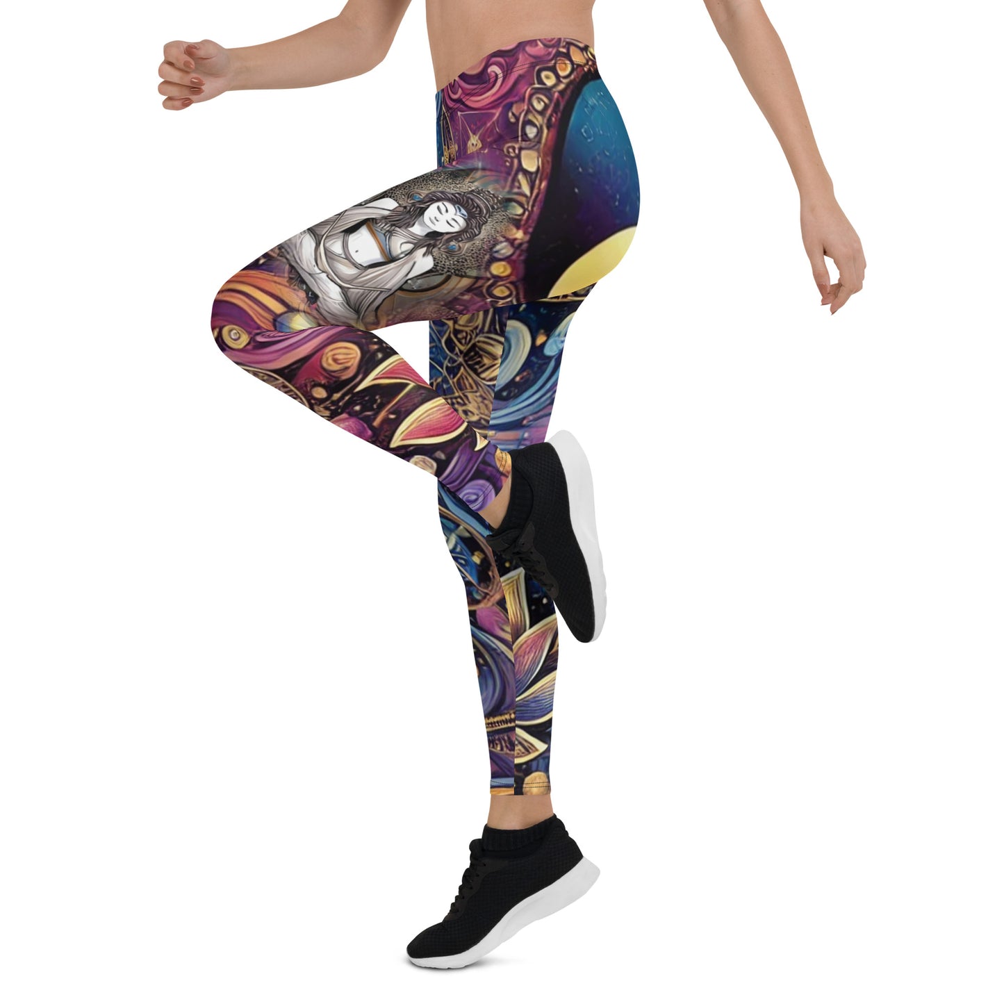 Mindful Energy Leggings - Meditative Flow Design