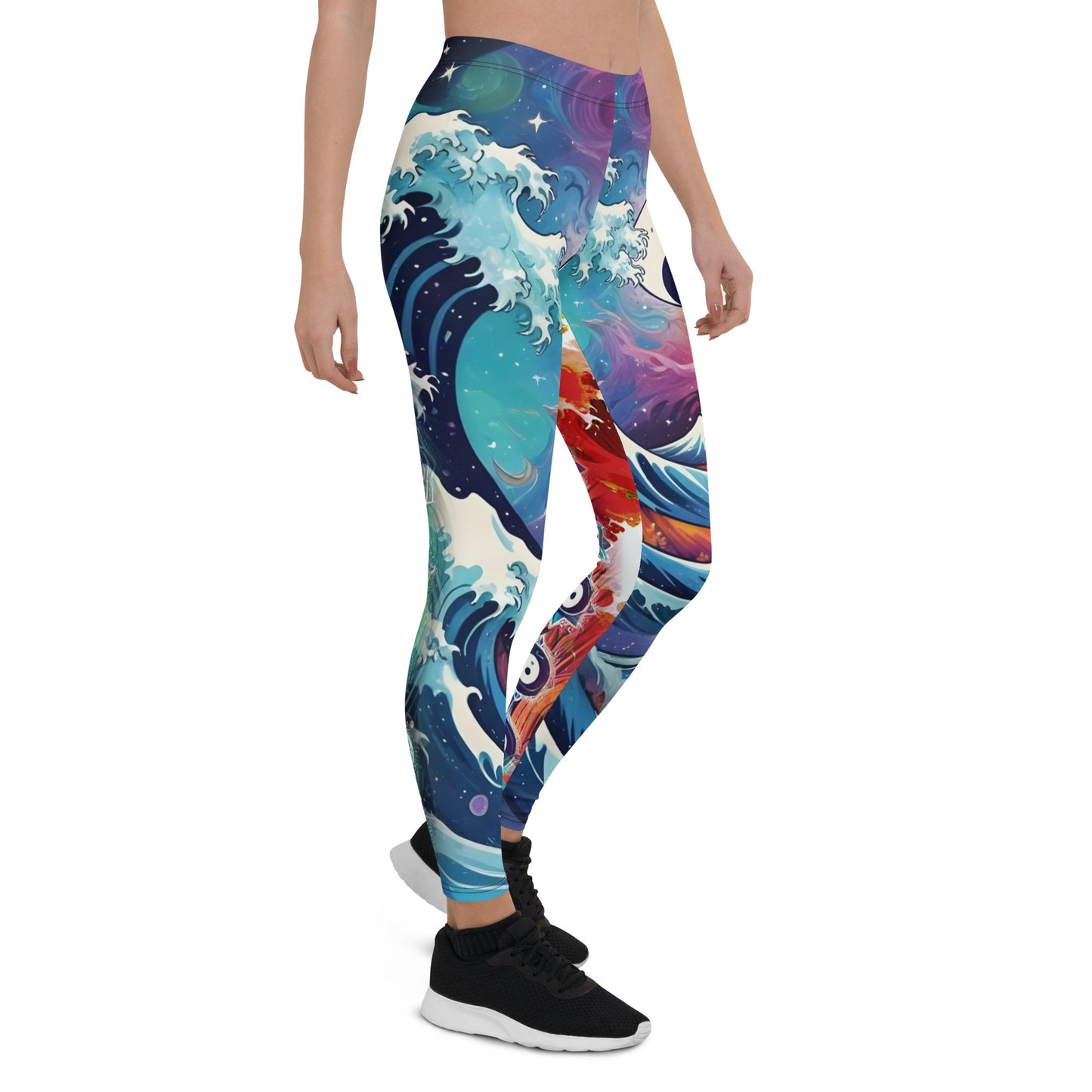 Cosmic Flow Yin Yang Chakra Leggings