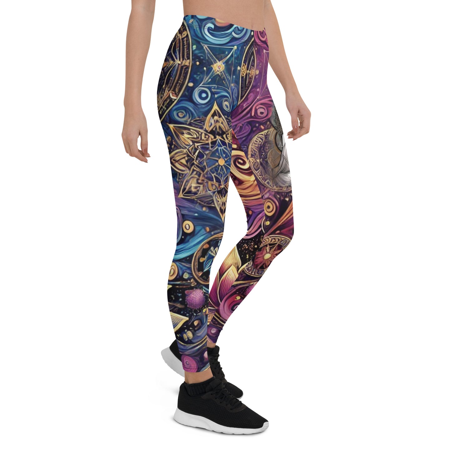 Mindful Energy Leggings - Meditative Flow Design