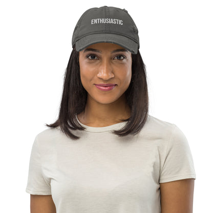 Distressed Cap – Enthusiastic