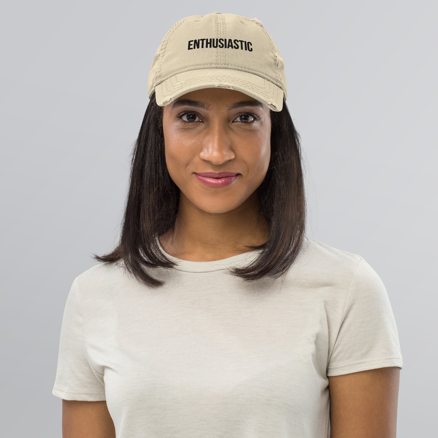 Distressed Cap – Enthusiastic