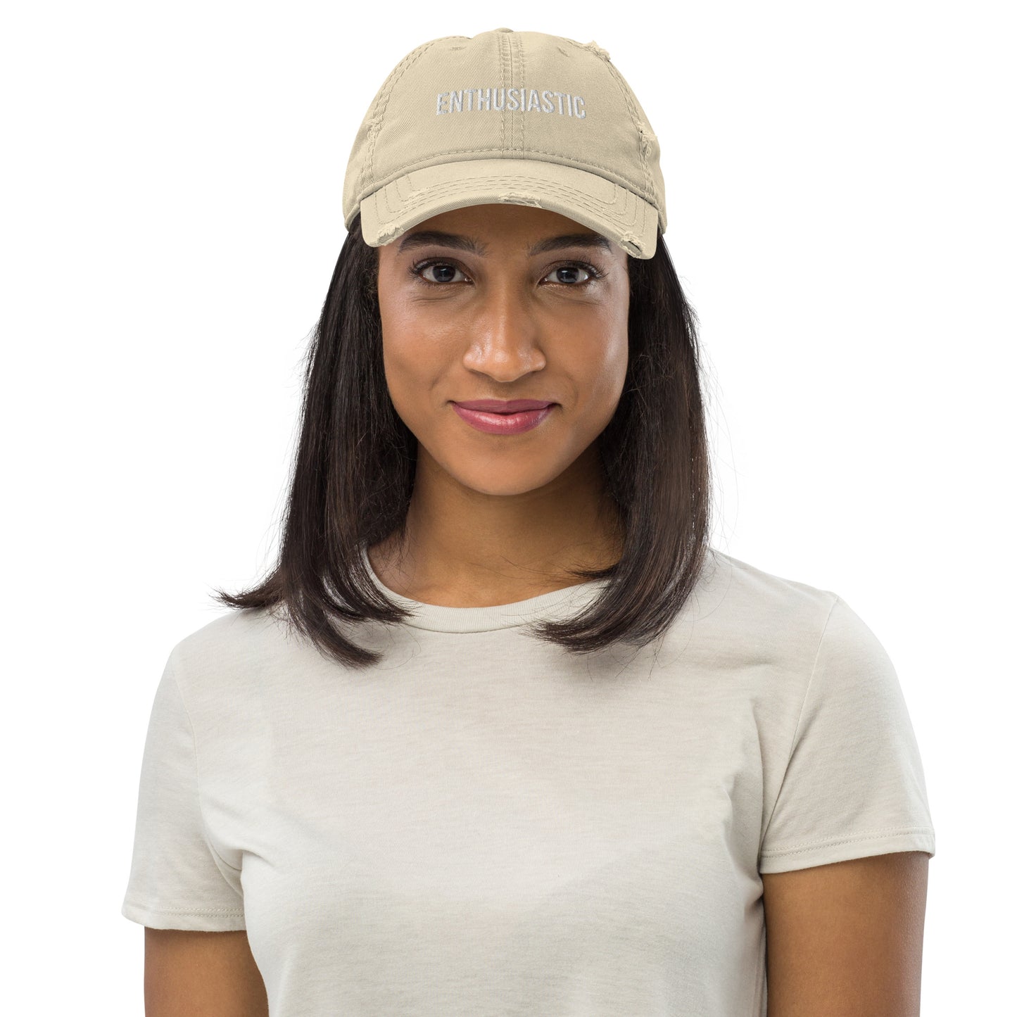 Distressed Cap – Enthusiastic