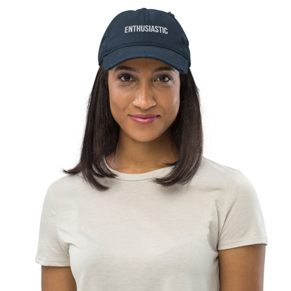 Distressed Cap – Enthusiastic