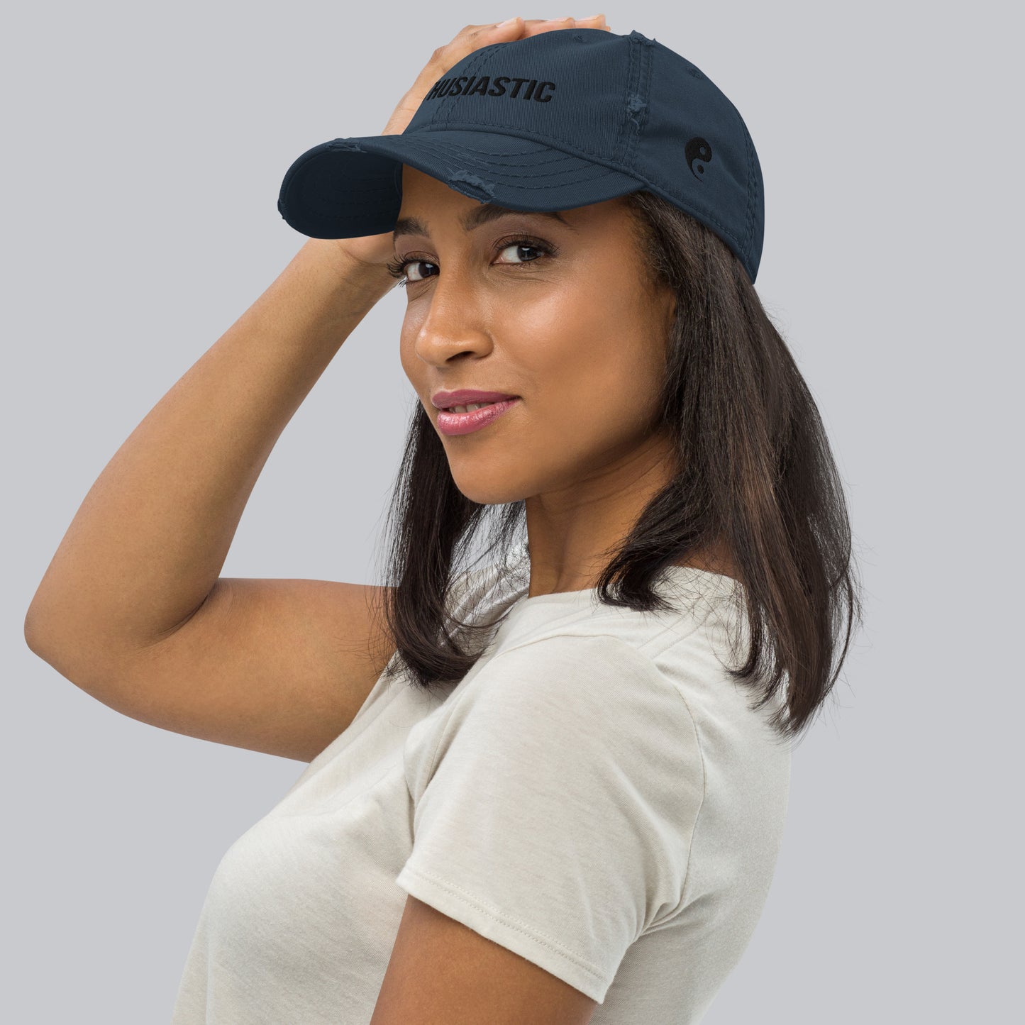 Distressed Cap – Enthusiastic