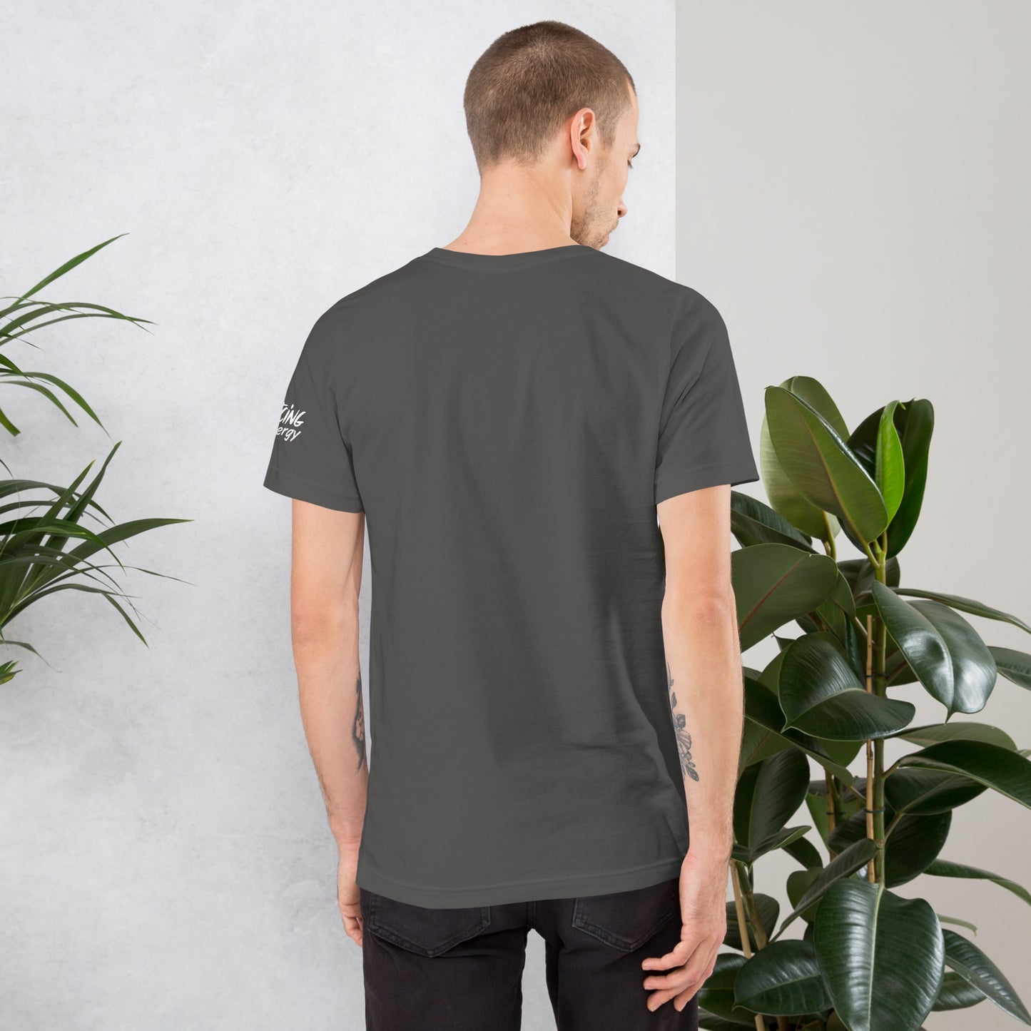 Energy Flows T-Shirt - Practicing Energy's Practitioners of Masculine Energy Wear Collection