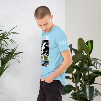 Balance In All Things T-Shirt - Practicing Energy's Practitioners of Masculine Energy Wear Collection