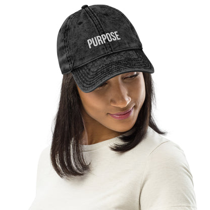 Vintage Cap – Purpose