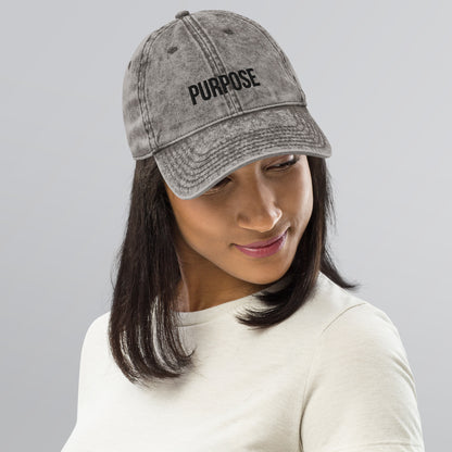 Vintage Cap – Purpose