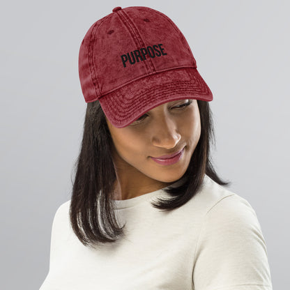 Vintage Cap – Purpose