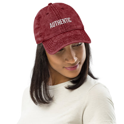 Vintage Cap – Authentic