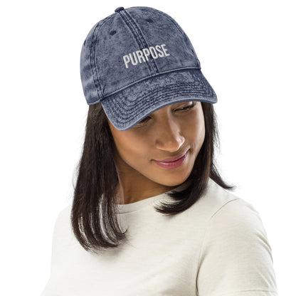 Vintage Cap – Purpose